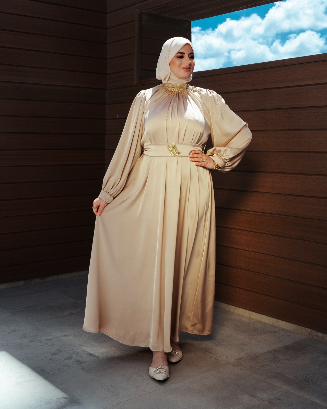 Robe Perla (voilée)